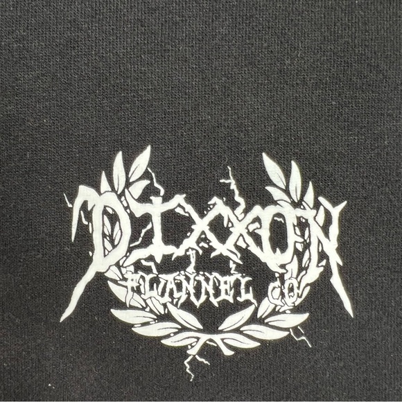 Dixxon Flannel Co. Men’s XXL Sweatshirt Full Zip Up Hoodie Black - Picture 5 of 12